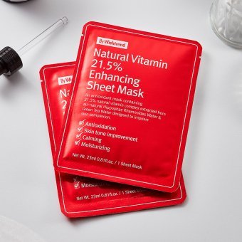 Natural Vitamin 21.5 Enhancing Sheet Mask (3)