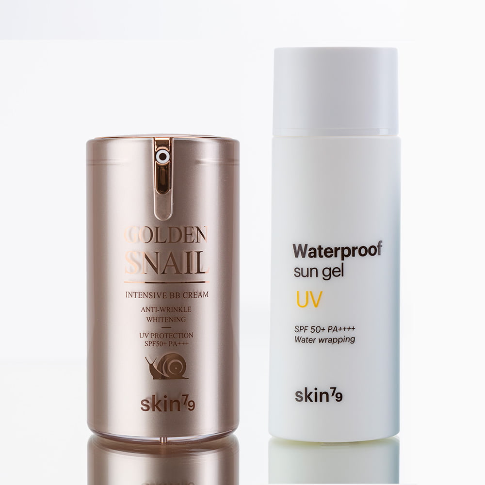 Pack protección Solar Gel + BB Cream Golden Snail Skin79