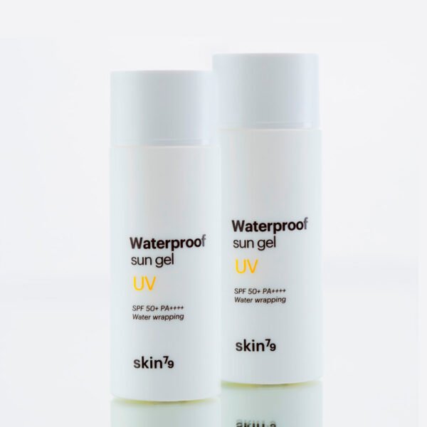 Protector solar hidratante Skin79 Waterproof sun gel spf50+ pa++++ 50 ml x 2