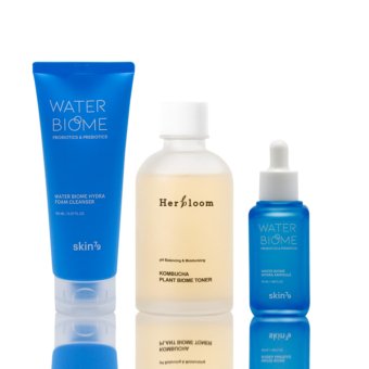 Pack Cuidado Barrera y Microbiota Cutánea: Limpiador + Tónico + Serum, Skin79 y Herbloom