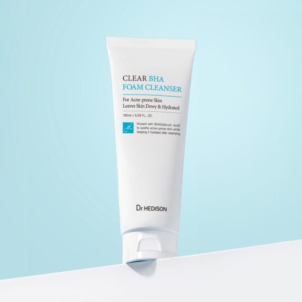 Limpiador Facial control grasitud para pieles sensibles Clear BHA Foam Cleanser Dr Hedison