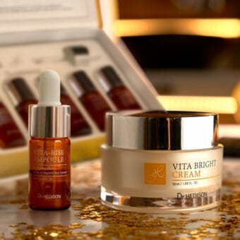 Pack antioxidante y piel radiante set ampollas Vit C + Crema Vit C Dr. Hedison