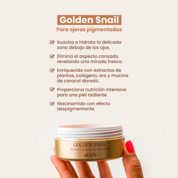 Parches antiage para contorno de ojos Skin79 Golden snail 60 un
