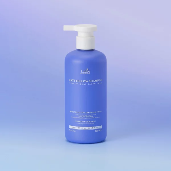 Shampoo neutralizador de tonos amarillos Lador Anti-Yellow 300ml