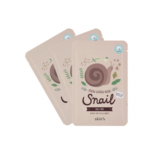 Mascarillas hidratantes - Skin79 Fresh garden snail pack 3 un