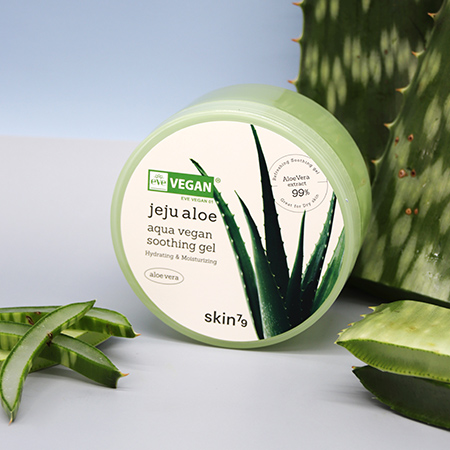 skin79 Jeju Aloe Aqua Vegan Soothing Gel 300g 2