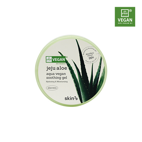 skin79 Jeju Aloe Aqua Vegan Soothing Gel 300g 7